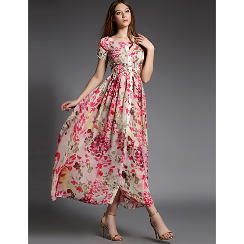 ACGCUL Women's Party/Cocktail Boho A Line Dress,Fl...