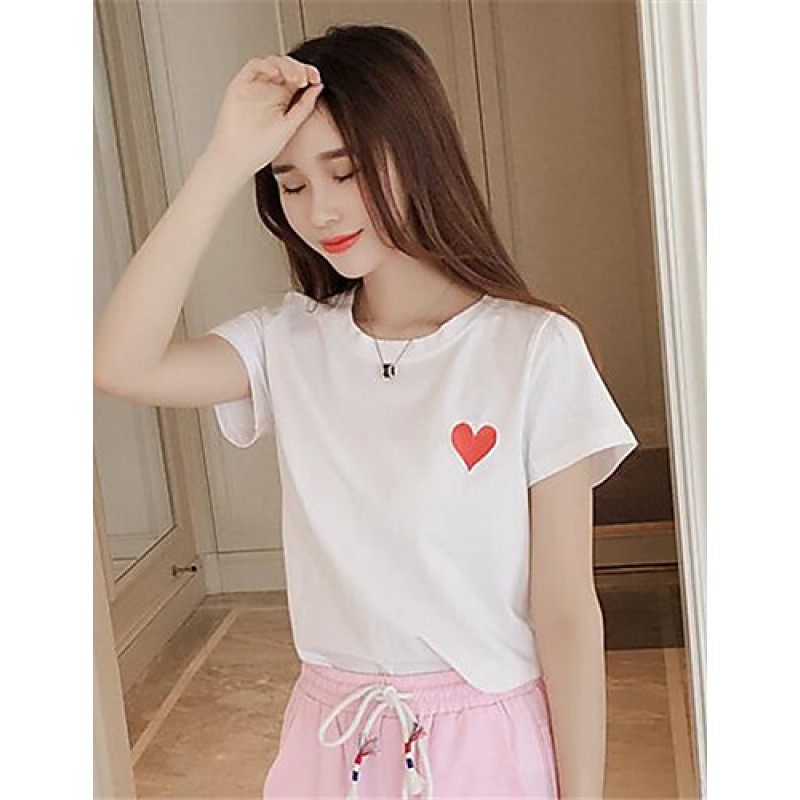 ACGCUL Women's Casual/Daily Simple Summer / Fall T...