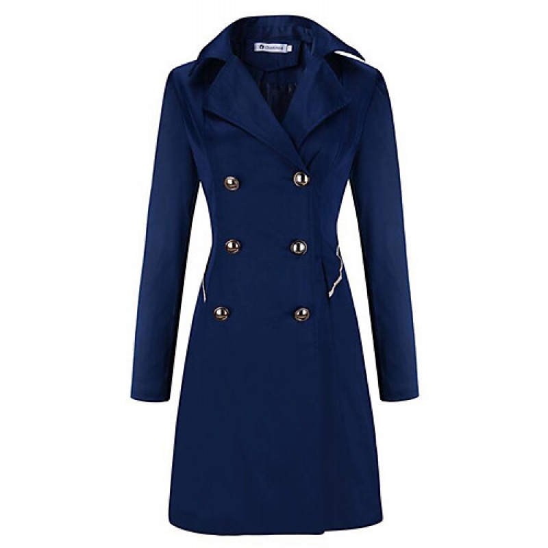 ACGCUL Women's Casual/Daily Sophisticated Coat,Sol...