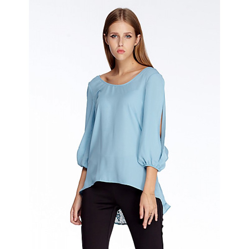 ACGCUL Women's Going out Simple Summer Blouse,Soli...