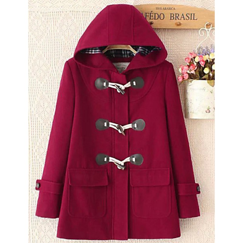 ACGCUL Women's Casual/Daily Simple Coat,Solid Shir...